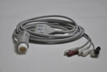 الصين HP12P كابل ECG 3-رصاصة كليب،3.5m المزود
